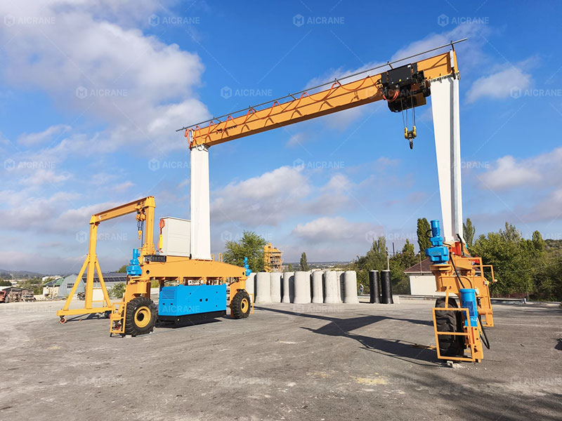 20-Ton Gantry Crane for Precast Handling